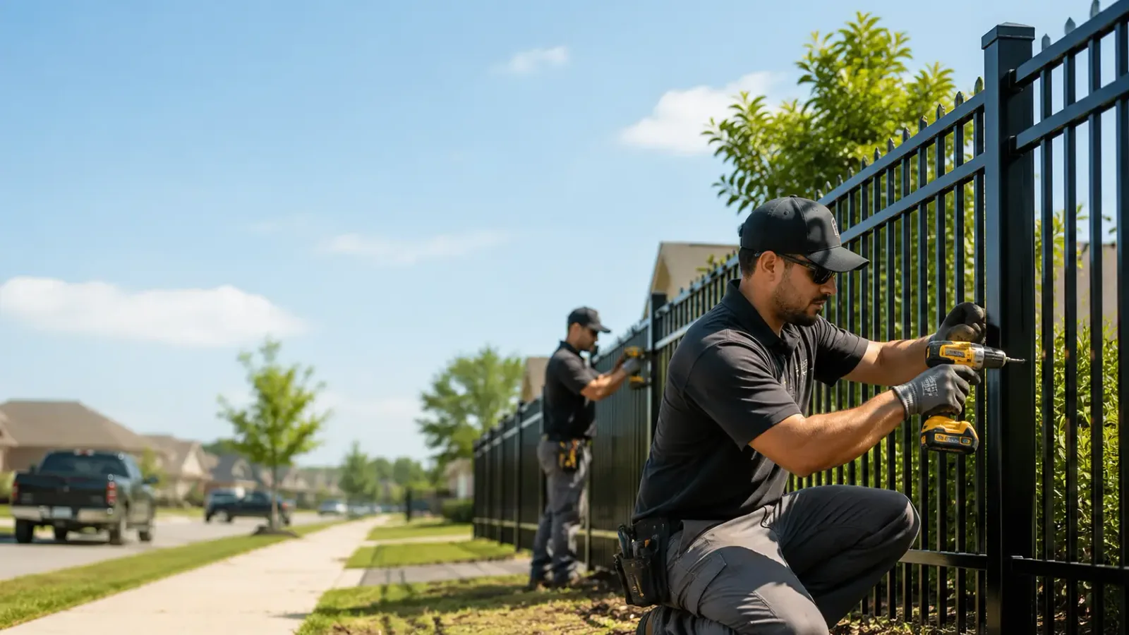 Metal Fence Installation in Lincoln, AL